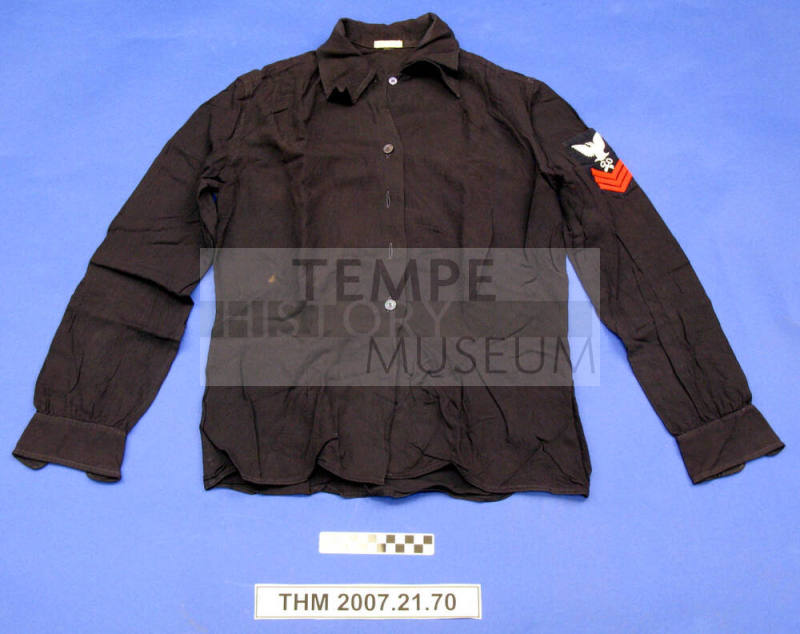 WAVES Dark Blue Shirt.