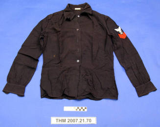 WAVES Dark Blue Shirt.