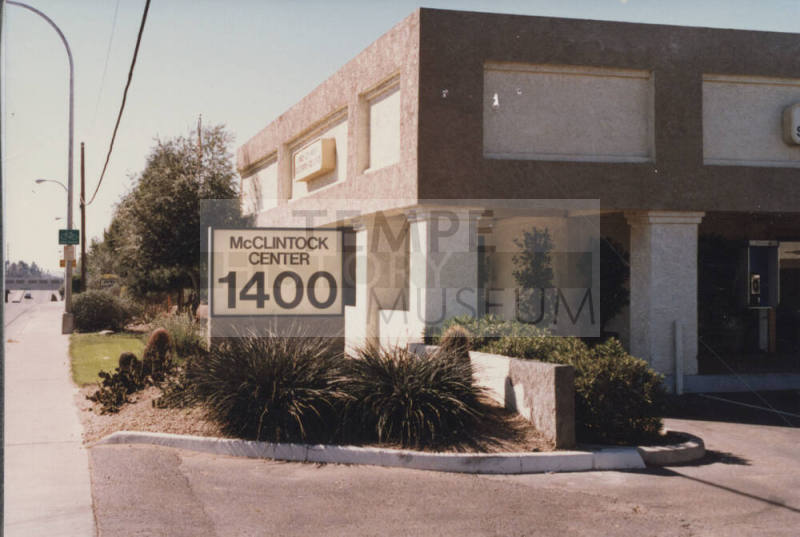 McClintock Center - 1400 South McClintock Drive - Tempe, Arizona