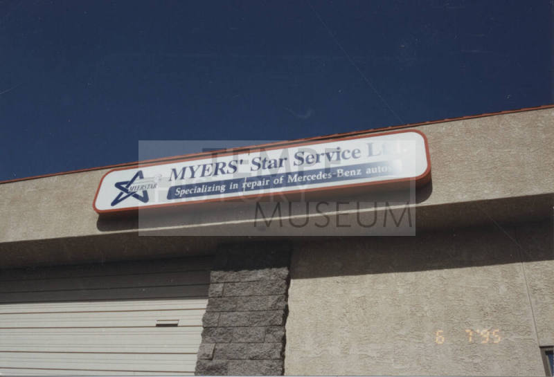 Myers' Star Service Ltd. - 1900 North McClintock Drive - Tempe, Arizona