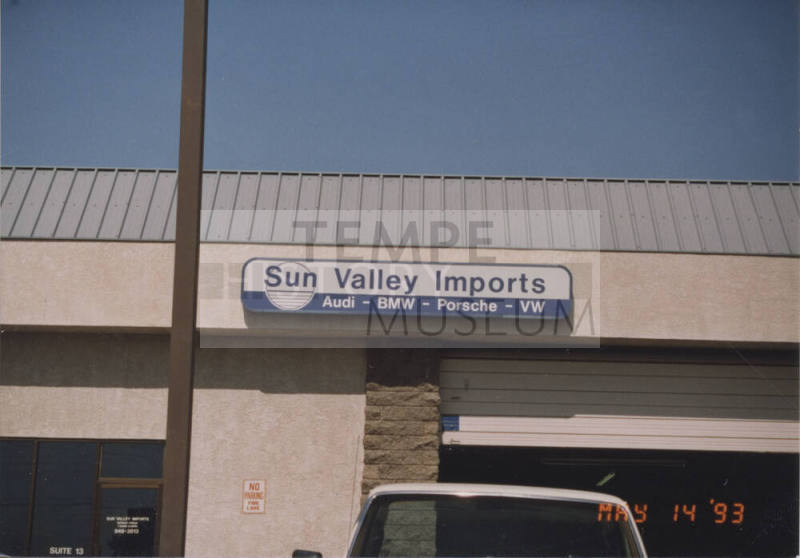 Sun Valley Imports - 1900 North McClintock Drive - Tempe, Arizona