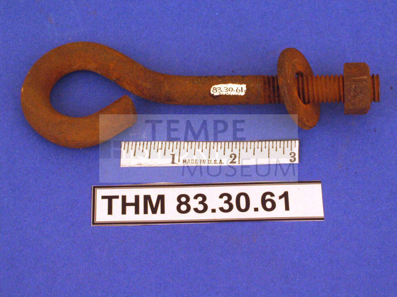 Bolt, Eye with Washer, Nut