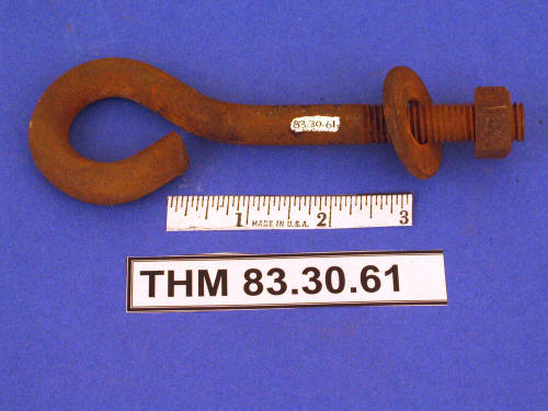 Bolt, Eye with Washer, Nut