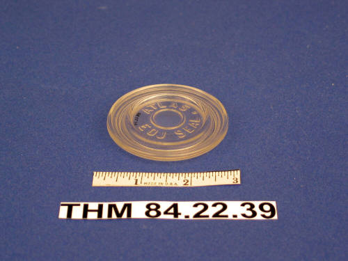 Jar lid seal