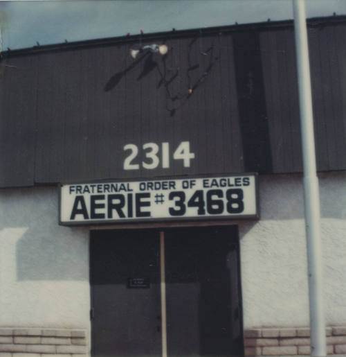 Fraternal Order of Eagles #3468 - 2314 East Apache Boulevard, Tempe, Arizona