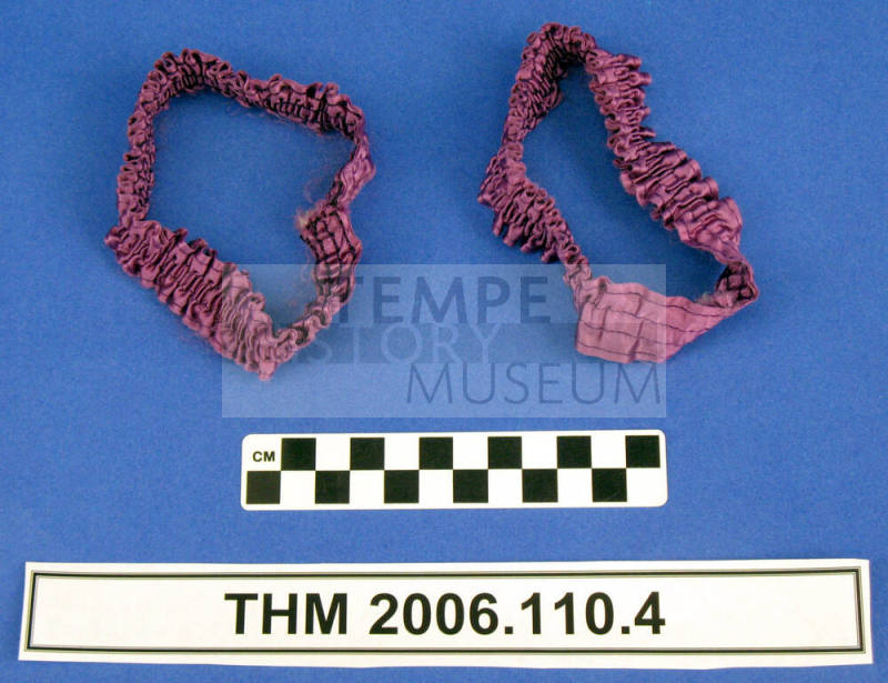 Sleeve garters for Tempe Centennial.