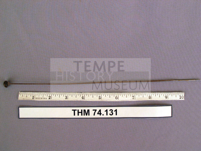 Hat Pin with Black Top