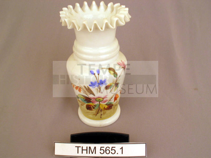Milk Glass Vase