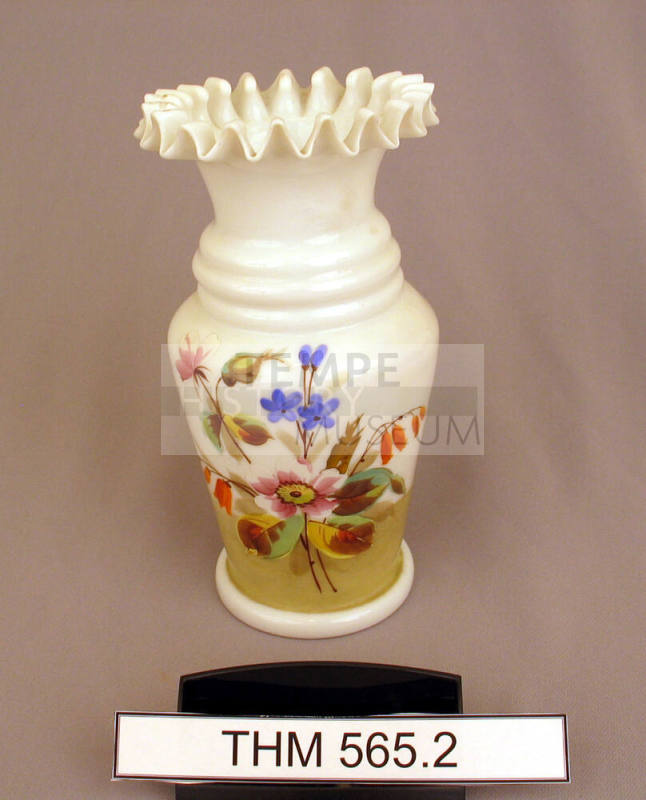 Milk Glass Vase