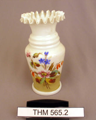Milk Glass Vase