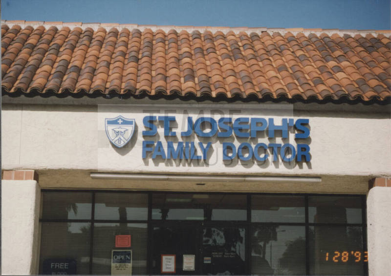 St. Joseph's Family Doctor - 3130 South McClintock Drive - Tempe, Arizona