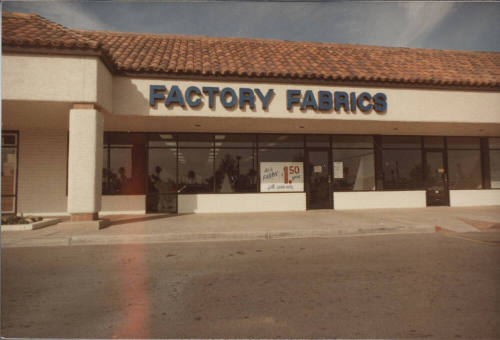 Factory Fabrics - 3136 South McClintock Drive - Tempe, Arizona