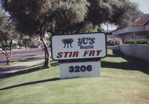 YC's Mongolian Stir Fry Restaurant- 3206 South McClintock Drive - Tempe, Arizona