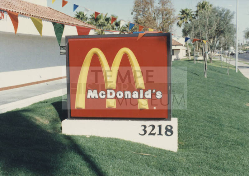 McDonald's Restaurant - 3218 South McClintock Drive - Tempe, Arizona