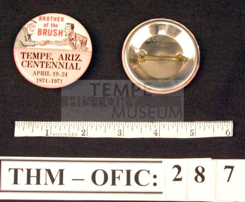 Button, centennial