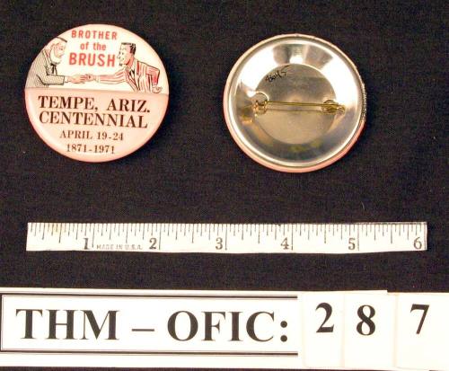 Button, centennial
