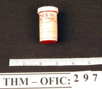 Bottle, medicine