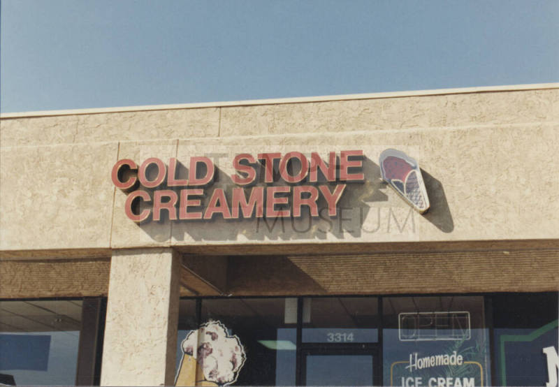 Cold Stone Creamery - 3314 South McClintock Drive - Tempe, Arizona