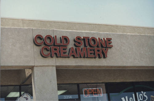 Cold Stone Creamery - 3314 South McClintock Drive - Tempe, Arizona