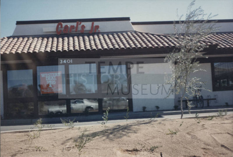 Carl's Jr. Restaurant - 3401 South McClintock Drive - Tempe, Arizona