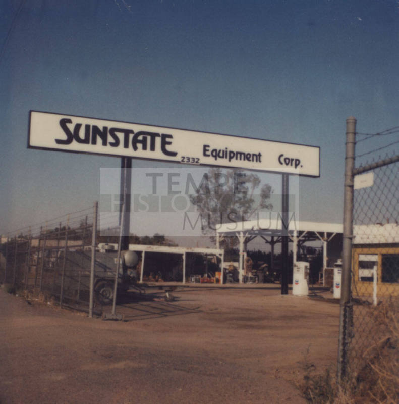 Sunstate Equipment Corporation - 2332 East Apache Boulevard, Tempe, Arizona