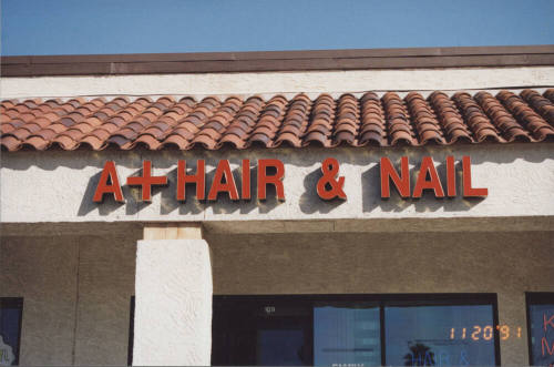 A+ Hair and Nail - 3415 South McClintock Drive - Tempe, Arizona