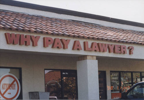 Why Pay A Lawyer - 3415 South McClintock Drive - Tempe, Arizona