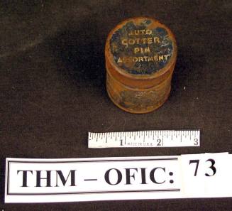 Can, auto cotter pin
