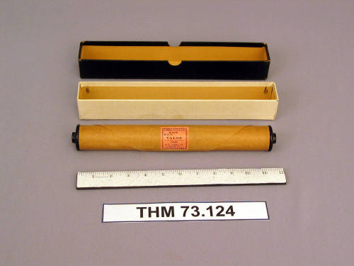 Player piano roll for Chopin's "Valse"