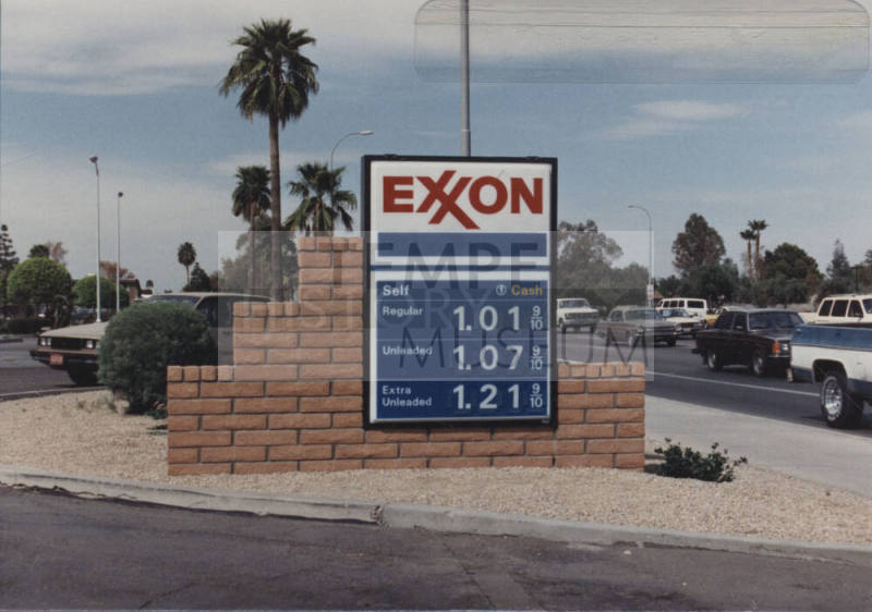 Exxon Gas Station  - 5130 South McClintock Drive - Tempe, Arizona