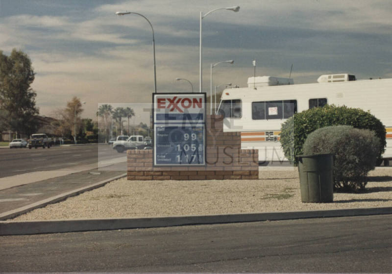 Exxon Gas Station  - 5130 South McClintock Drive - Tempe, Arizona