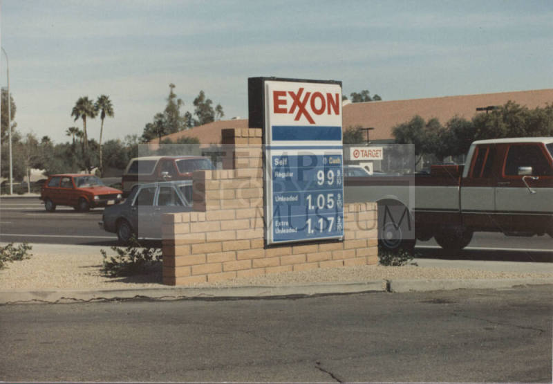 Exxon Gas Station  - 5130 South McClintock Drive - Tempe, Arizona