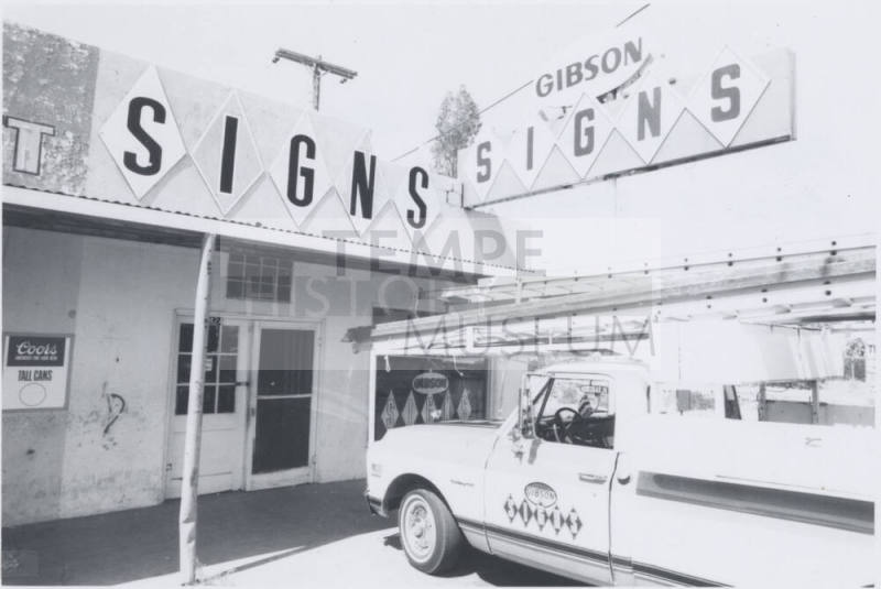 Gibson Sign Company - 2424 East Apache Boulevard, Tempe, Arizona