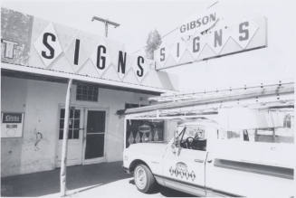 Gibson Sign Company - 2424 East Apache Boulevard, Tempe, Arizona