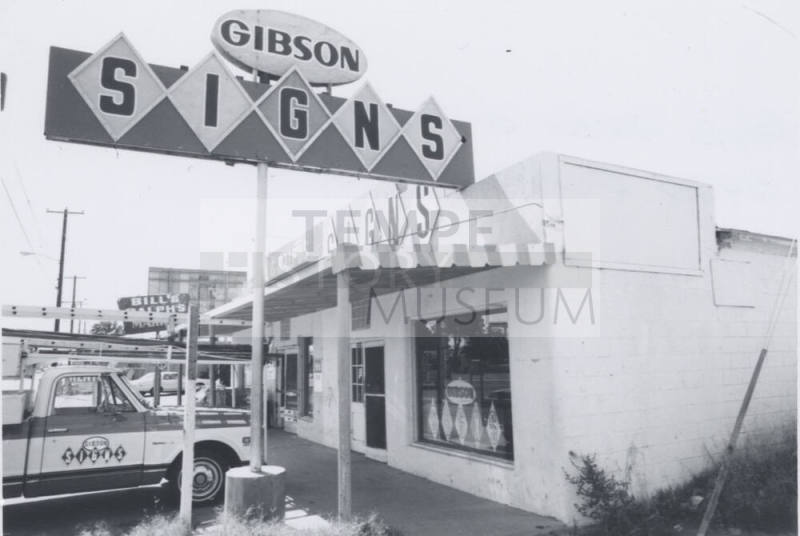 Gibson Sign Company - 2424 East Apache Boulevard, Tempe, Arizona