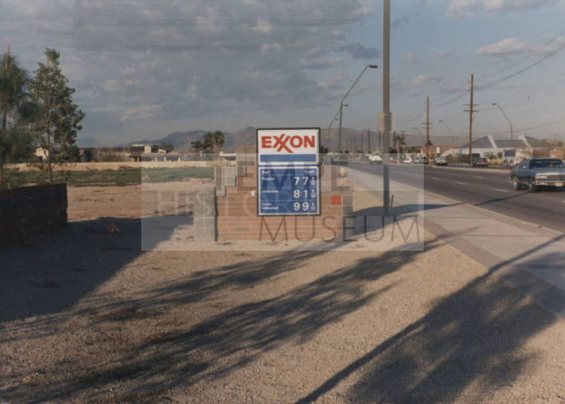 Exxon Gas Station - 7602 South McClintock Drive, Tempe, Arizona