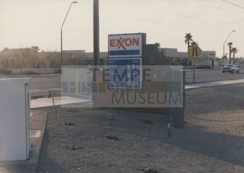 Exxon Gas Station - 7602 South McClintock Drive, Tempe, Arizona