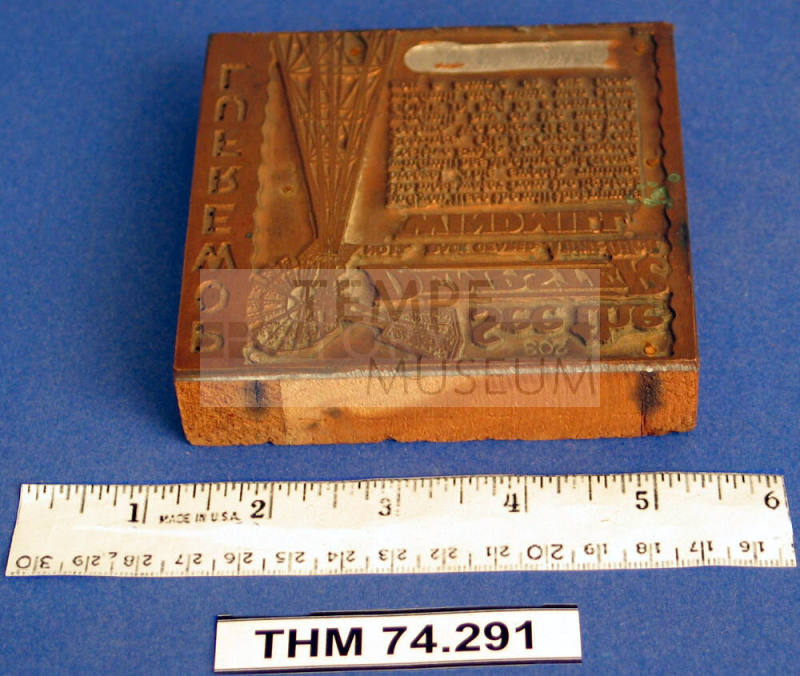 Engraving Plate