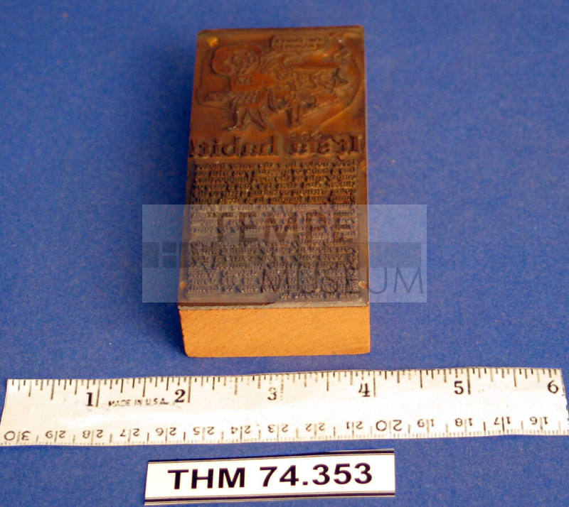 Engraving Plate
