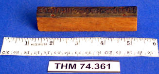 Engraving Plate
