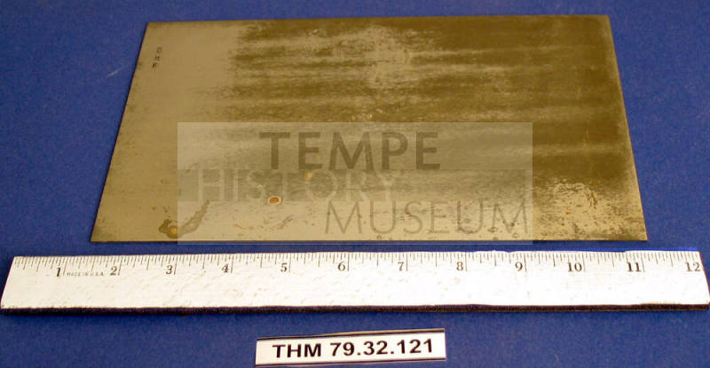 Engraving Plate