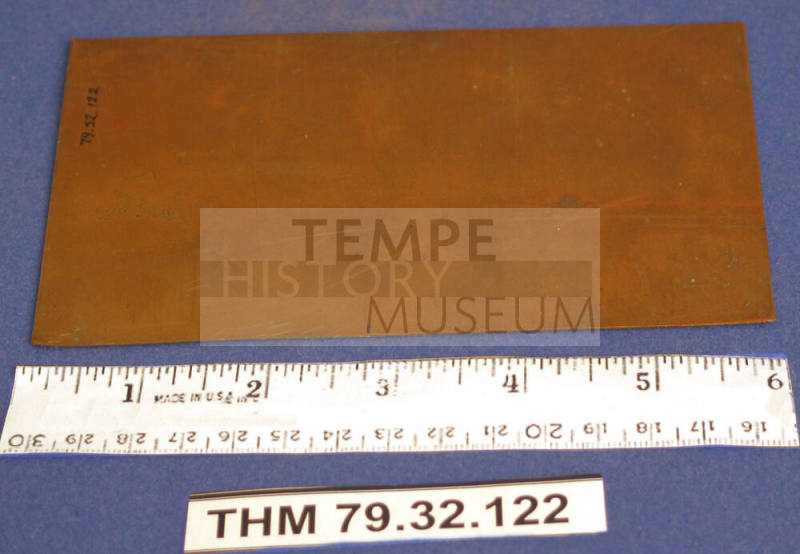 Engraving Plate