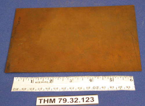 Engraving Plate