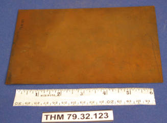 Engraving Plate