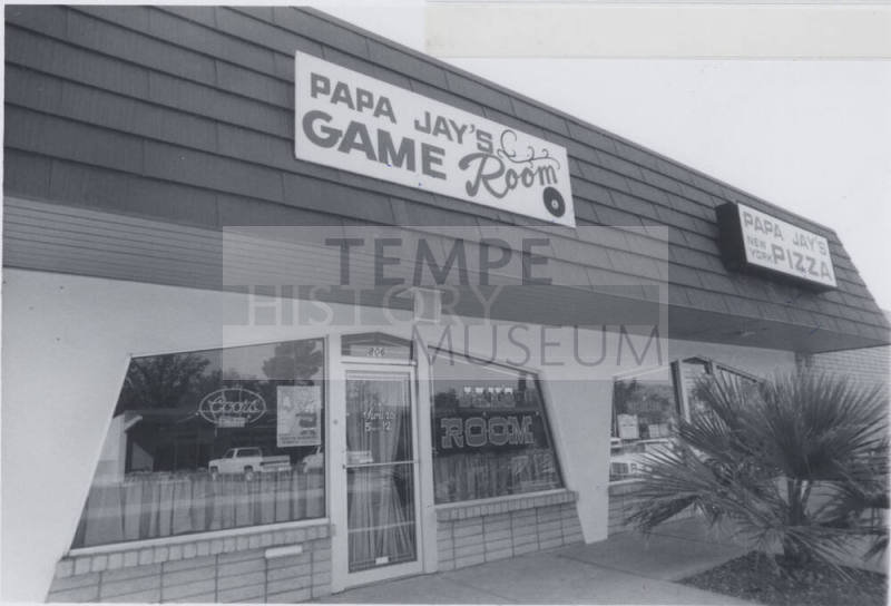Papa Jay's Pizza and Game Room - 806 South Ash Avenue, Tempe, Arizona