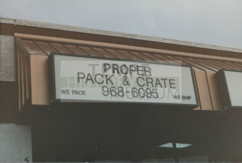 Proper Pack and Crate - 1733 East McKellips Road - Tempe, Arizona