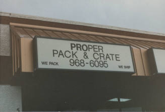 Proper Pack and Crate - 1733 East McKellips Road - Tempe, Arizona