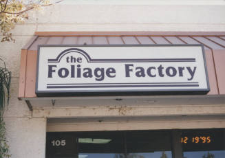 The Foliage Factory - 1733 East McKellips Road, #105 - Tempe, Arizona
