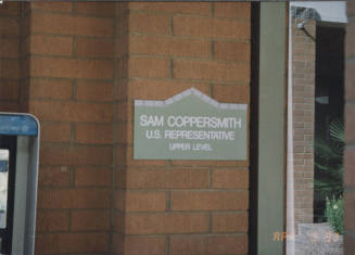 Sam Coppersmith, U.S. Representative - 350 South Mill Avenue - Tempe, Arizona