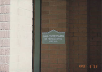 Sam Coppersmith, U.S. Representative - 350 South Mill Avenue - Tempe, Arizona